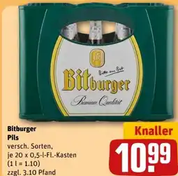 REWE Center Bitburger Pilsener Angebot