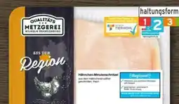 REWE Center Metzgerei Wilhelm Brandenburg Hähnchen Minutenschnitzel Angebot