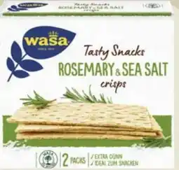 Edeka Wasa Tasty Snacks Rosemary Sea Salt Angebot