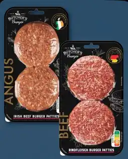 REWE Center Butcher’s Burger Angus Irish Beef Patties Angebot