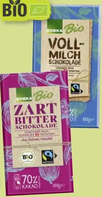 Edeka Edeka Bio Zartbitter Schokolade Angebot