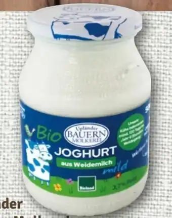 nahkauf Upländer Bauern Molkerei Bio Joghurt Natur Angebot