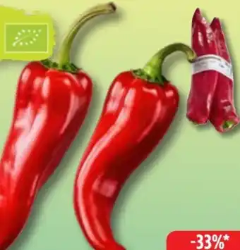 Edeka Bio-Spitzpaprika Rot Angebot