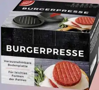 Edeka Gut & Günstig Burgerpresse Angebot