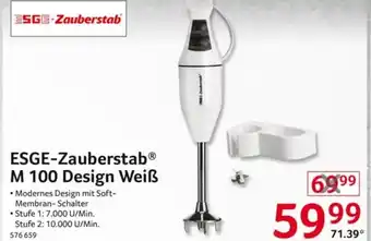 Selgros ESGE-Zauberstab M 100 Design Weiß Angebot