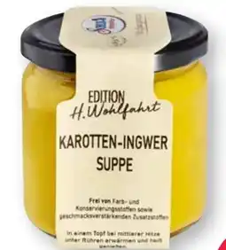 Scheck-in-Center Scheck-in Manufaktur H. Wohlfahrt Karotten-Ingwer Suppe Angebot