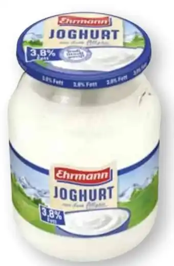 Scheck-in-Center Ehrmann Allgäuer Joghurt Angebot