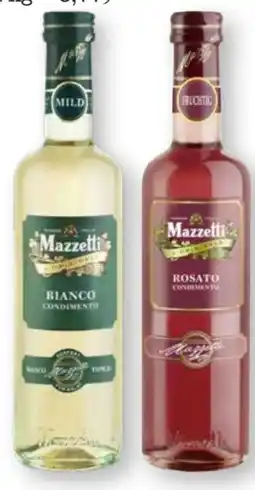 Scheck-in-Center Mazzetti Balsamico Essig Angebot