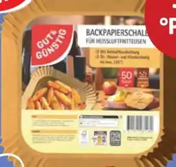 Edeka Gut & Günstig Backpapierschalen Angebot