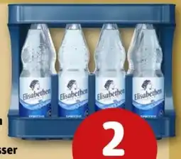 REWE Center Elisabethen Quelle Mineralwasser Angebot