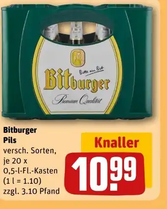 REWE Bitburger Premium Pils Angebot