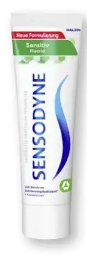 Scheck-in-Center Sensodyne Sensitiv Fluorid Zahncreme Angebot