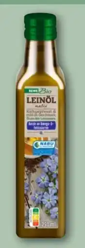 REWE Center Rewe Bio Leinöl Angebot