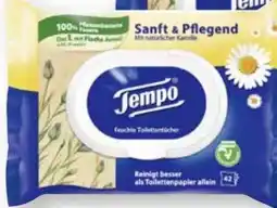 Scheck-in-Center Tempo Feuchte Toilettentücher Angebot