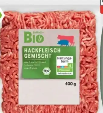 REWE Center Einfach Bio Hackfleisch Gemischt Angebot