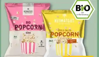 REWE Center Heimatgut Bio-Popcorn Angebot