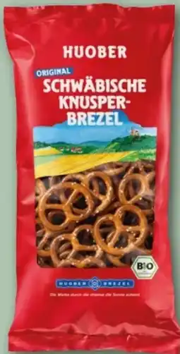 REWE Center Huober Brezel Original Schwäbische Bio Knusper-Brezel Angebot