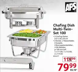 Selgros APS Chafing Dish Multi-Twin- Set 100 Angebot