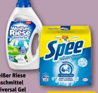 REWE Center Weißer Riese Waschmittel Universal Gel Angebot