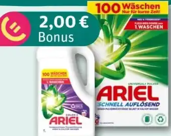 REWE Center Ariel Color Flüssigwaschmittel Angebot