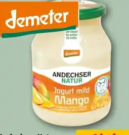 REWE Andechser Natur Fruchtjogurt Angebot