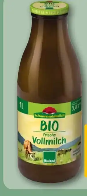 REWE Schwarzwaldmilch Frische Bio-Vollmilch Angebot