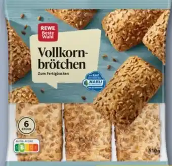 REWE Rewe Beste Wahl Vollkornbrötchen Angebot