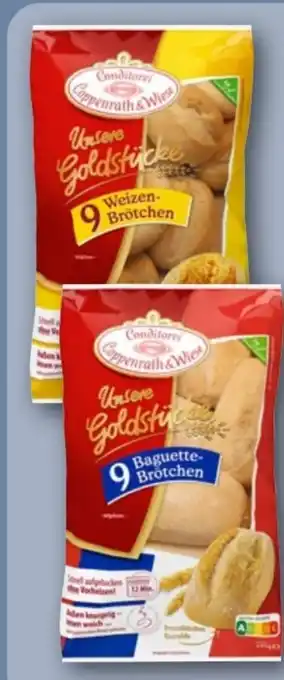 REWE Coppenrath & Wiese Unsere Goldstücke Weizenbrötchen Angebot