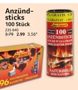 Selgros favorit Anzündsticks Angebot