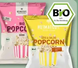 REWE Heimatgut Bio-Popcorn Angebot