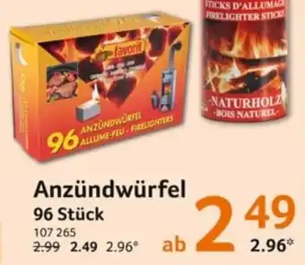 Selgros favorit Anzündwürfel Angebot