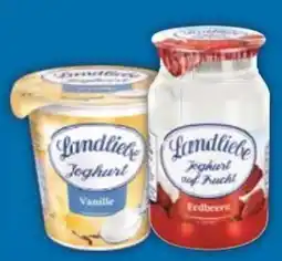 E-Center Landliebe Joghurt Vanille Angebot