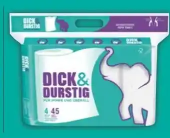 E-Center Dick&Durstig Küchentücher Angebot