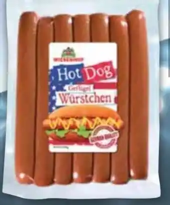 E-Center Wiesenhof Hot Dog Geflügel-Würstchen Angebot