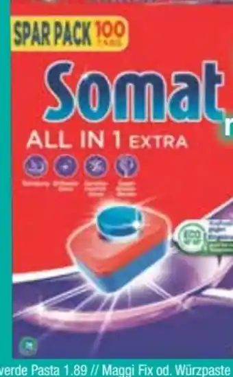 E-Center Somat All in 1 Extra Geschirrreiniger Angebot