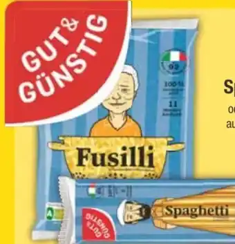 E-Center Gut & Günstig Spaghetti Angebot