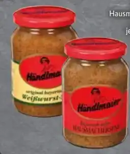 Edeka Händlmaier's Hausmacher-Senf Angebot