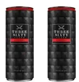 Edeka Three Sixty Vodka & Energy Angebot