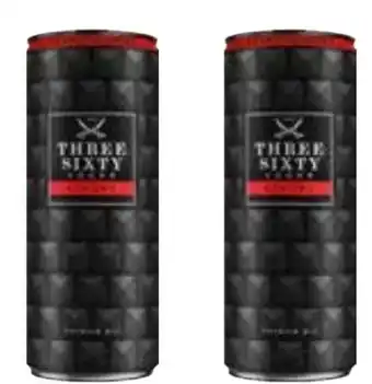 Edeka Three Sixty Vodka & Energy Angebot