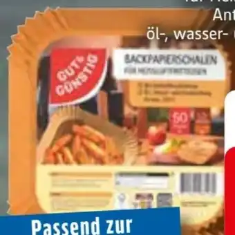 Edeka Gut & Günstig Backpapierschalen Angebot