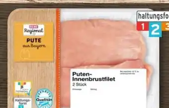 REWE Center Rewe Regional Puten-Innenbrustfilet Angebot