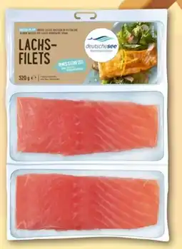 REWE Center Deutsche See Lachs-Filets tiefkühlt Angebot