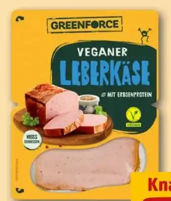 REWE Center Greenforce Veganer Leberkäse Angebot