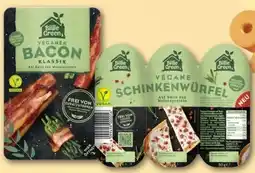 REWE Center Billie Green Veganer Bacon Angebot