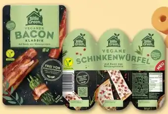 REWE Center Billie Green Veganer Bacon Angebot