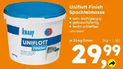 Globus Baumarkt KNAUF Uniflott Finish Spachtelmasse Angebot