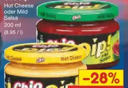 Netto Marken-Discount Chio Dip Hot Cheese Angebot