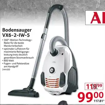 Selgros AEG Bodensauger VX6-2-IW-5 Angebot