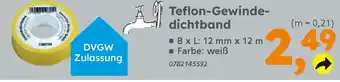 Globus Baumarkt Teflon-Gewindedichtband Angebot