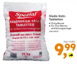 Globus Baumarkt Spezial Siede-Salz- Tabletten Angebot